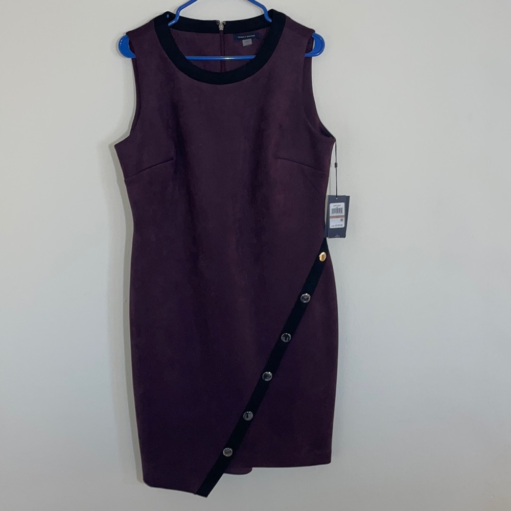 Tommy Hilfiger - suede dress